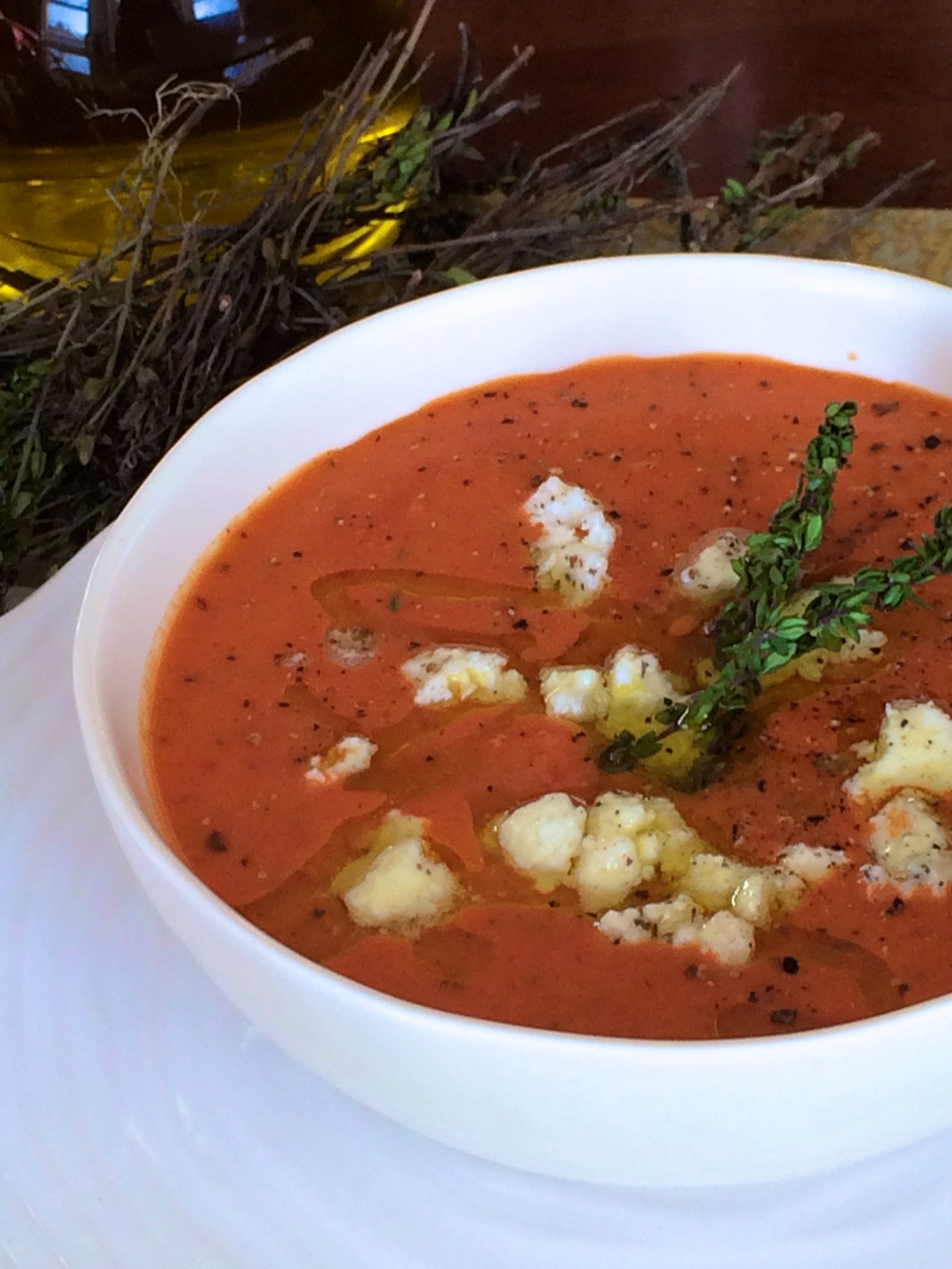 Roasted Red Pepper and Tomato Soup (Recipe) PK Newby