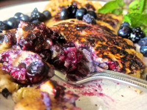 Blueberry Pancakes  | #pkway