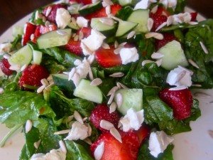 Strawberry and Sunflower Seed Salad | PK Newby