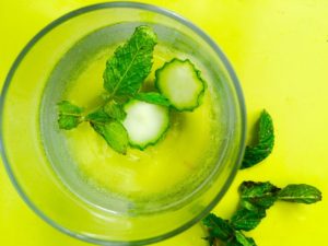 Cucumber Mint Water