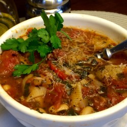 Fifteen Minute Soup Begins with Leftovers | Minestrone (Cooking Video)