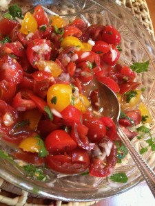 Cherry Tomato Salsa