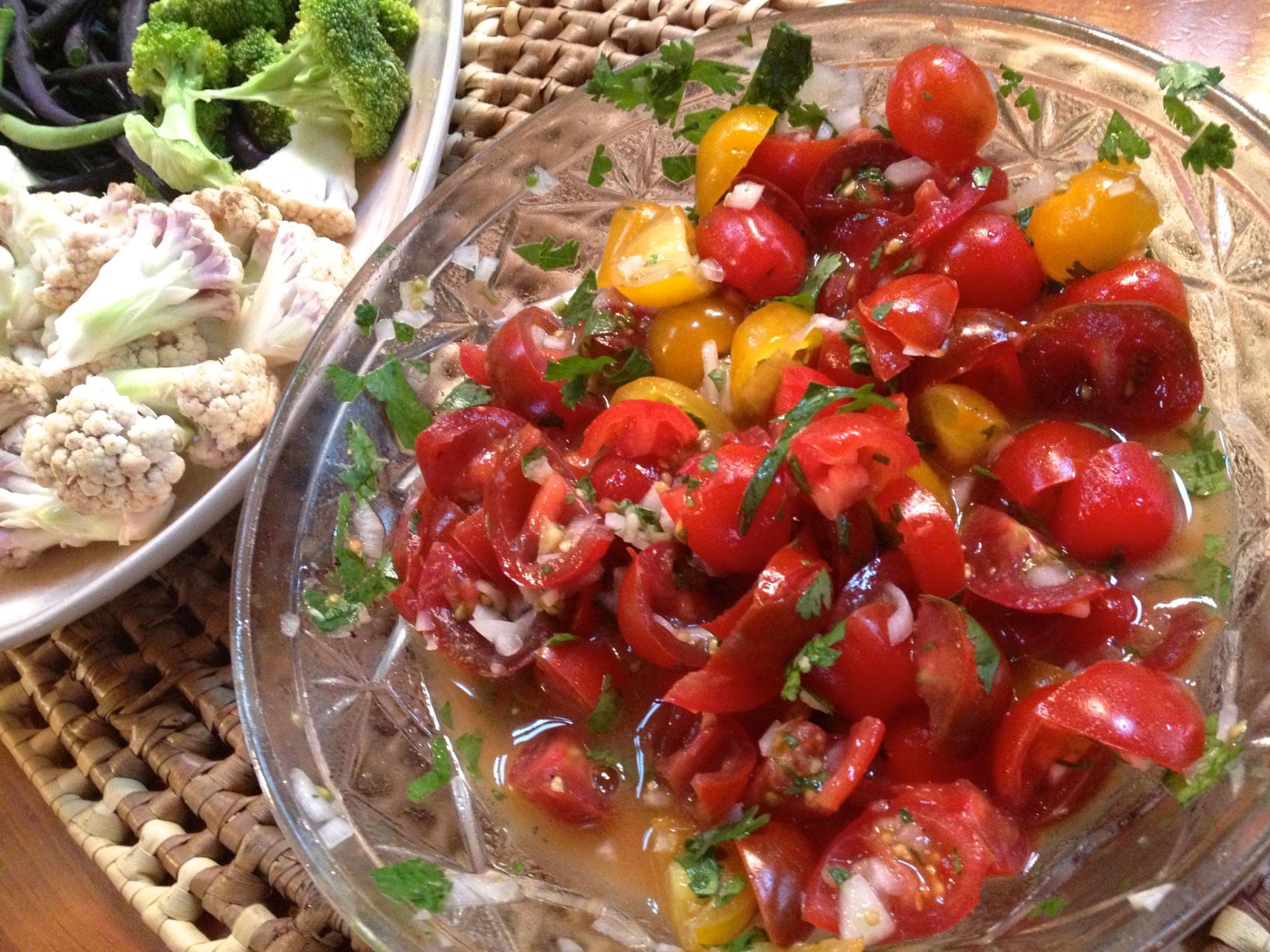 Sungold Tomato Salsa | #pkway