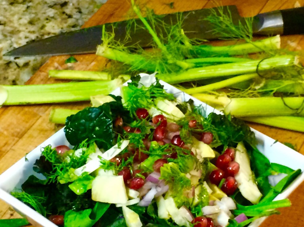 Pomegranate and Fennel Salad