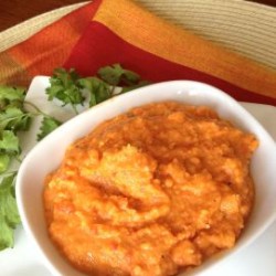 Roasted Red Pepper Hummus: A Perfect Sandwich or Snack