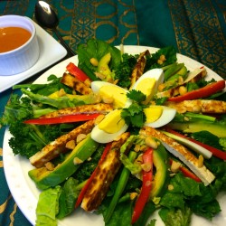 A Big Salad for Supper Goes to Southeast Asia
