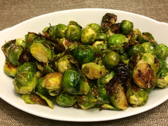 Bowl of Roasted Brussels Sprout |#pkway