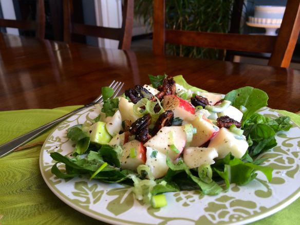 Modern Waldorf Salad  #pkway