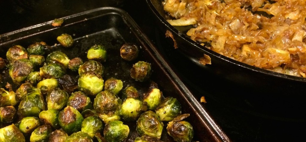 Brussels Sprourts and Caramelized Onions