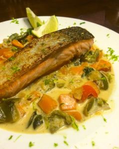 Thai Salmon with Green Curry | PK Newby