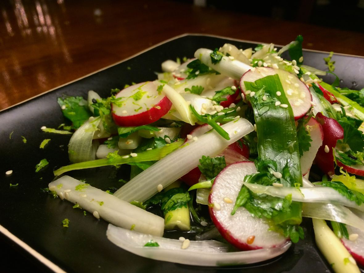 Radish Salad | #pkway